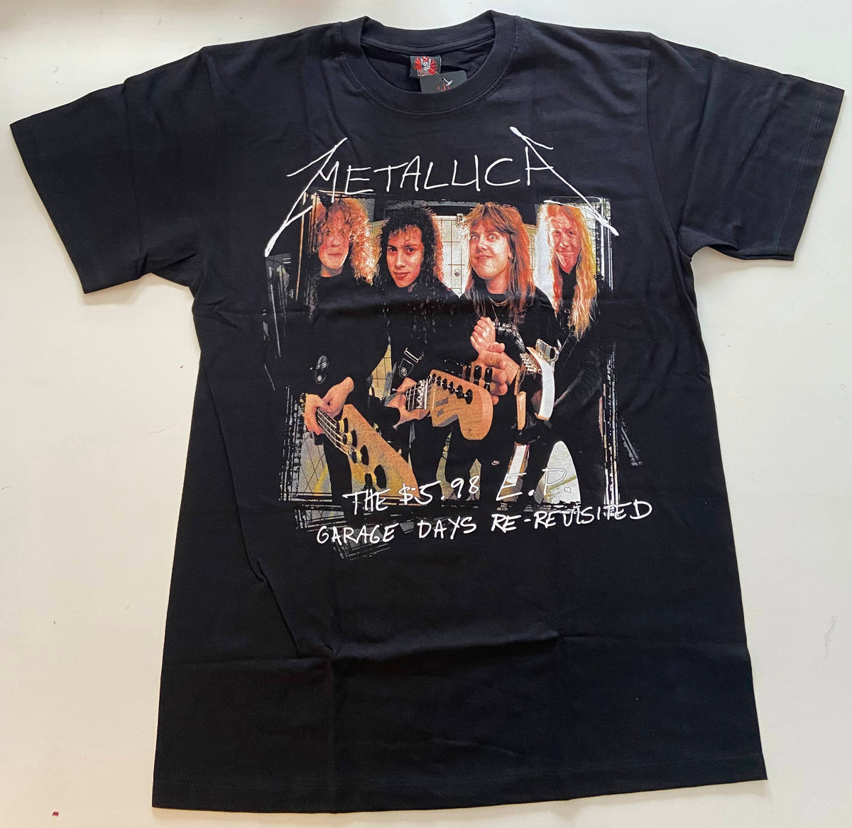 Metallica Garage Days Re-Revisited T-Shirt (Black) Noise In  Stereo