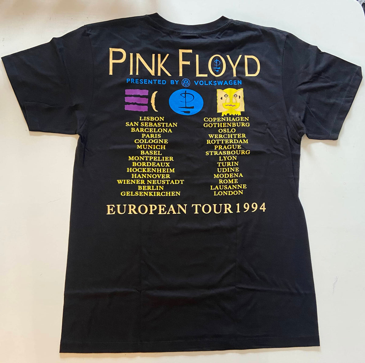 Pink Floyd - Division Bell 1994 European Tour T-Shirt (Black