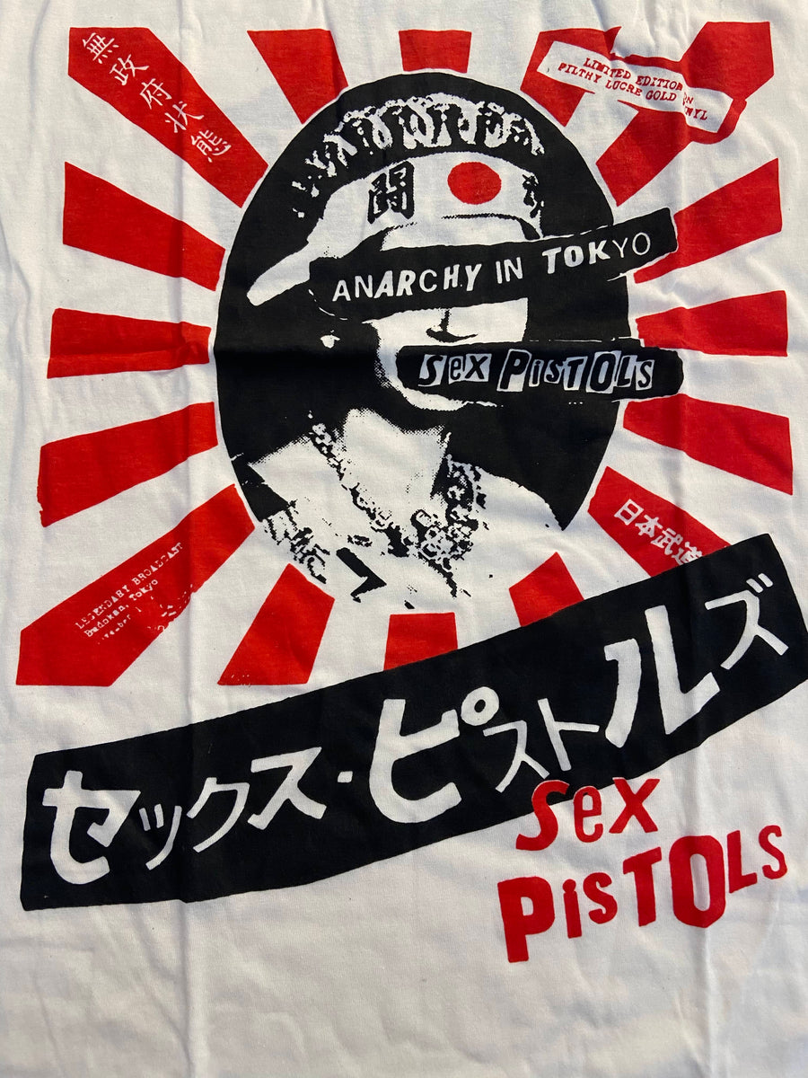 Sex Pistols - Anarchy In Tokyo T-Shirt (Japanese Print Cream