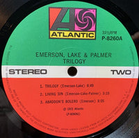 Emerson, Lake & Palmer - Trilogy (LP, Album, Gat) - Noise In Stereo
