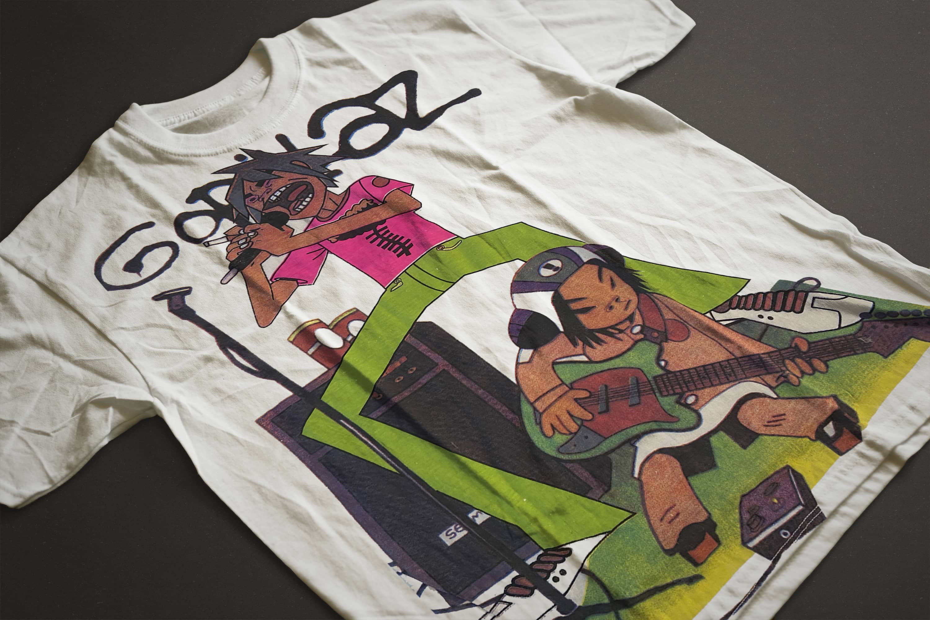 Gorillaz - Rock The House Oversized Print T-Shirt - $19.99 | Noise