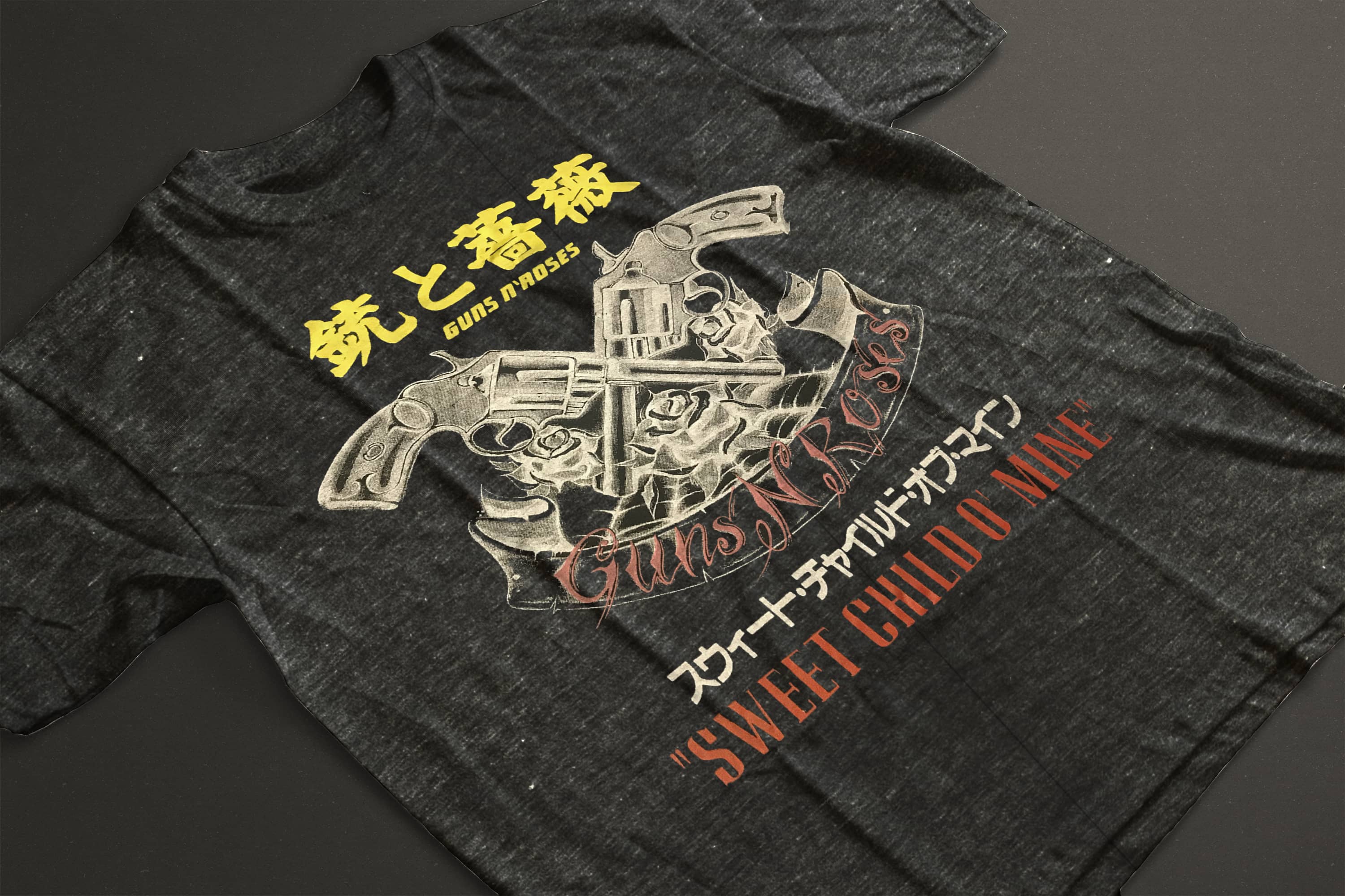 Japanese Flag T-shirt See Muscles Through Ripped T-shirt Japan 