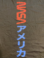 NASA Japanese Logo T-Shirt (Black) - Intergalactic Records