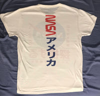 NASA Japanese Logo T-Shirt (Cream White) - Noise In Stereo