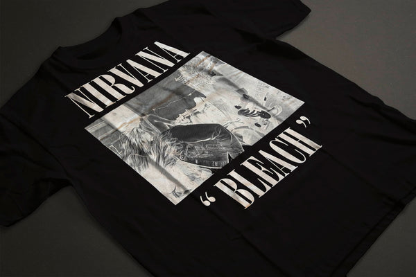 Nirvana - Bleach T-Shirt (Black)