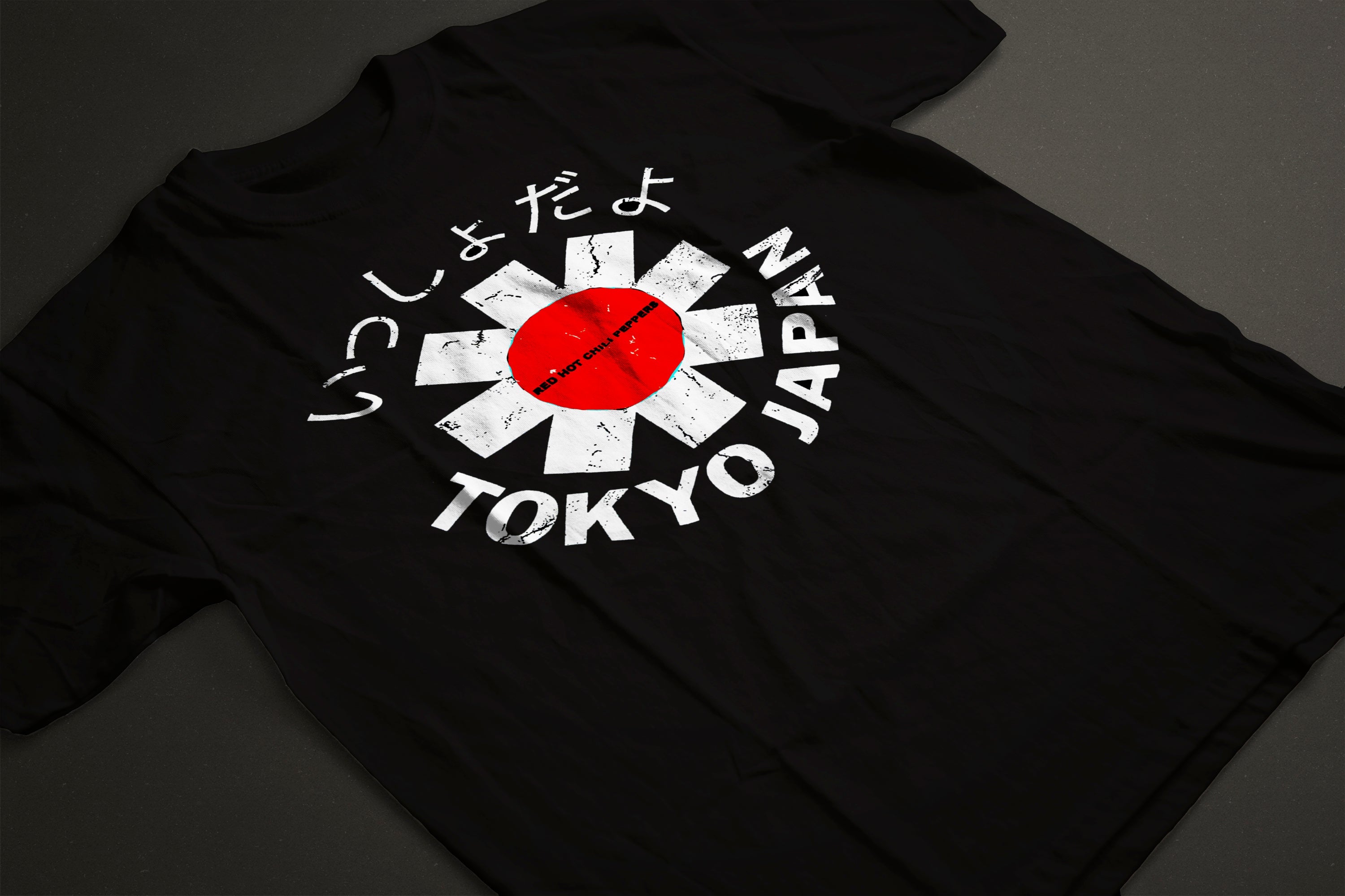 Red Hot Chili Peppers Tokyo Japan T-Shirt (Black) – Noise In Stereo
