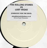 The Rolling Stones vs. Lost Vegas - Sympathy For The Devil (12", S/Sided, Unofficial, W/Lbl) - Noise In Stereo